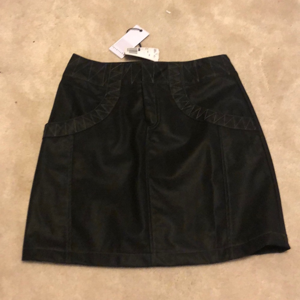 Faux leather skirt Forever 21 size Small